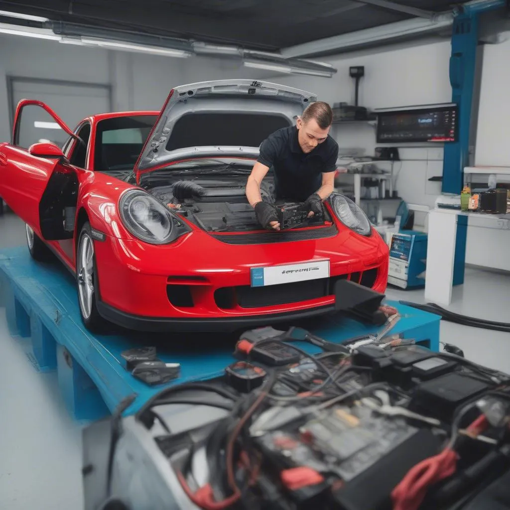 Launch OBD Tool Porsche Reset: A Comprehensive Guide for Professionals